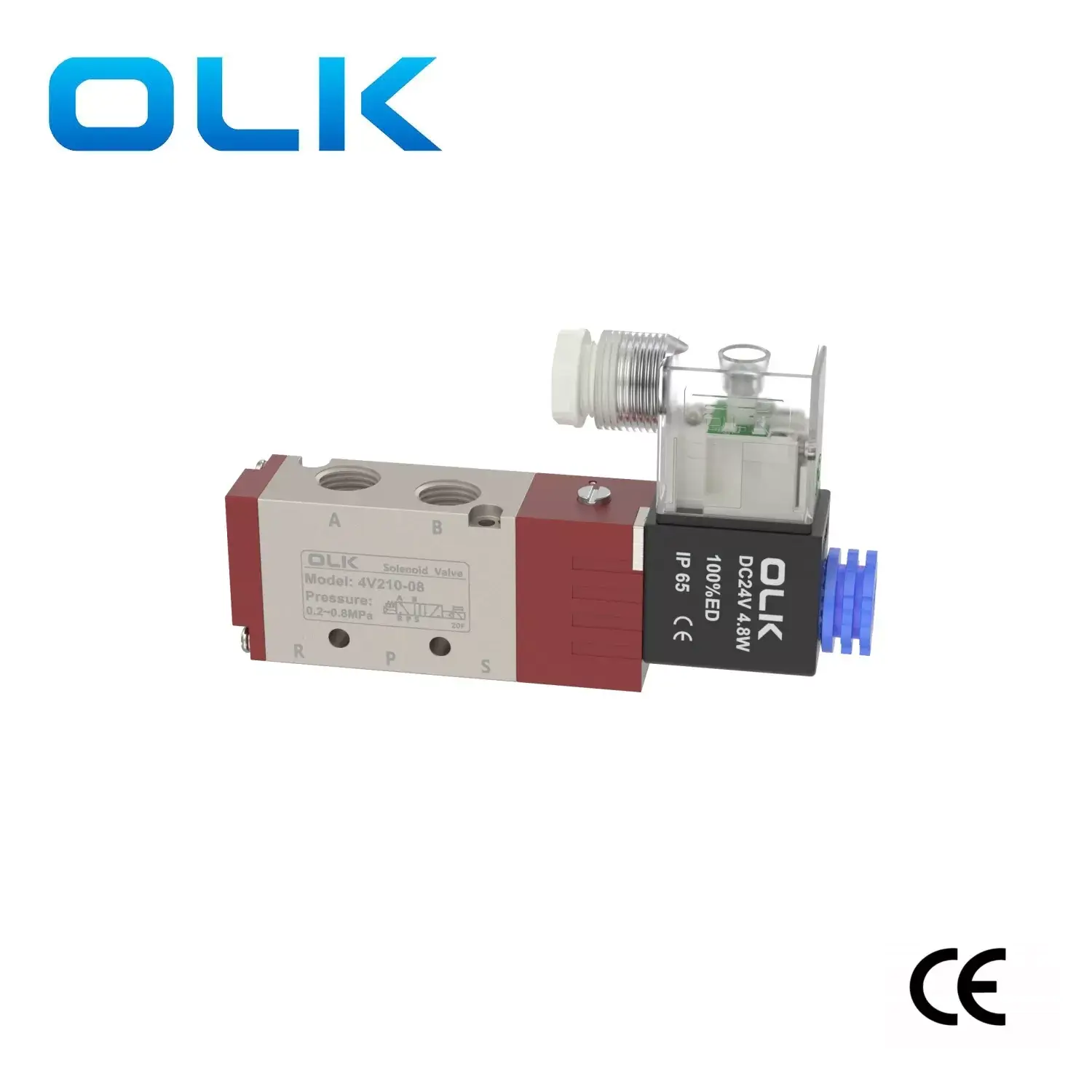 Comhla Solenoid Sraith 4V 5 Bealach