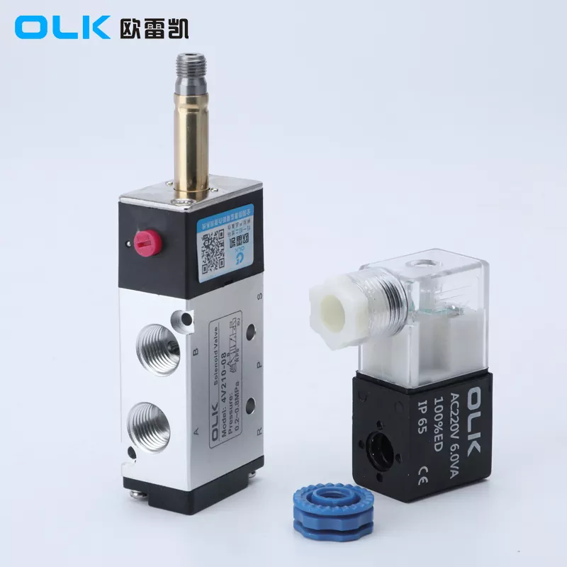 4v200 comhla solenoid 5 bhealach