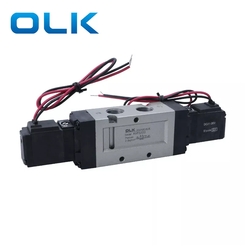 Comhla solenoid VF5000 5 bhealach