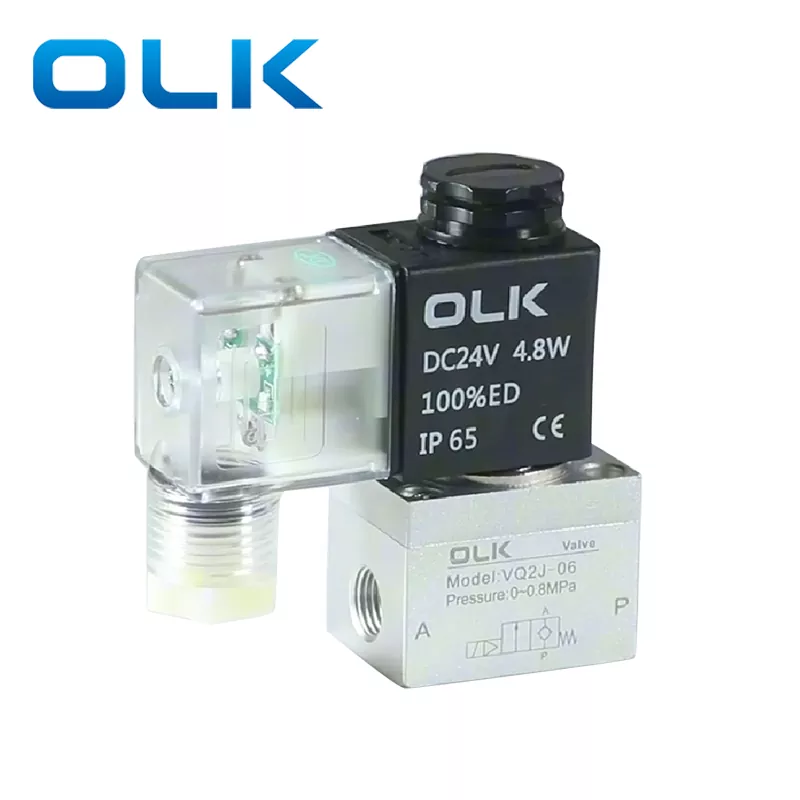 D'oibrigh Píolótach Sraith VQ comhla solenoid 2-bhealach